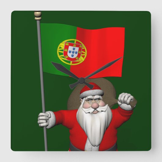 テンプレート スクエア壁時計 (正面)