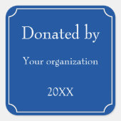 テンプレート スクエア スティッカー 提供 スクエアシール (正面)