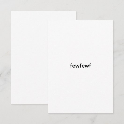 テンプレート テスト (正面/裏面)