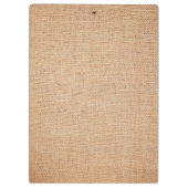 テンプレート-バーラップの背景 クリップボード (裏面)