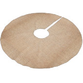 テンプレート-バーラップの背景 ブラッシュドポリエステルツリースカート (アングル)