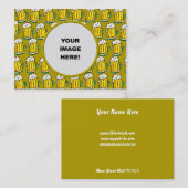 テンプレート、ビールボーダー 名刺 (正面/裏面)