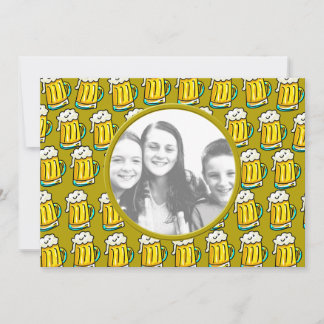 テンプレート、ビ縁どア 招待状