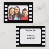 テンプレート、フィルムのテンプレート 名刺 (正面/裏面)