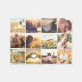 テンプレート フリースブランケット (正面(横))