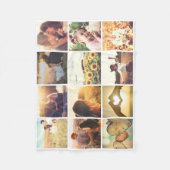 テンプレート フリースブランケット (正面)