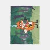 テンプレート フリースブランケット (正面)