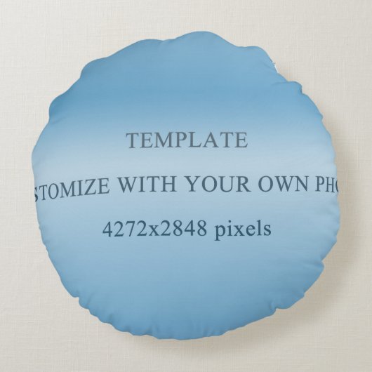 テンプレート ラウンドクッション (裏面)