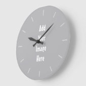 テンプレート ラージ壁時計 (傾斜)