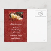 テンプレート-休日の写真カード シーズンポストカード (裏面)