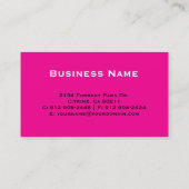 テンプレート |写真 – 写真 名刺 (裏面)