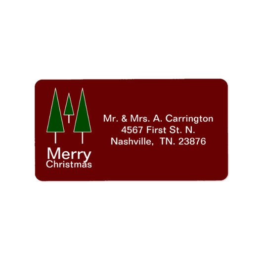 テンプレート.差出人住所 ラベル (正面)