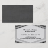 テンプレート-黒板の背景はカスタマイズ 名刺 (正面/裏面)