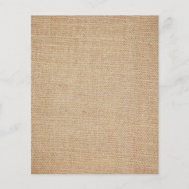 テンプレート- Burlapバックグラウンド (正面)