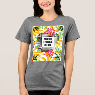 テンプレートBella+Canvas Women's Tri-blend T Shirt トライブレンドＴシャツ