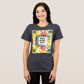 テンプレートBella+Canvas Women's Tri-blend T Shirt トライブレンドＴシャツ (正面全面)