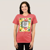 テンプレートBella+Canvas Women's Tri-blend T Shirt トライブレンドＴシャツ (正面全面)