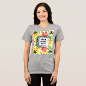 テンプレートBella+Canvas Women's Tri-blend T Shirt トライブレンドＴシャツ (正面全面)