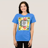 テンプレートBella+Canvas Women's Tri-blend T Shirt トライブレンドＴシャツ (正面全面)