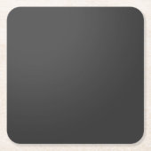 テンプレートDIYの変更色は文字のイメージを加えます スクエアペーパーコースター (正面)