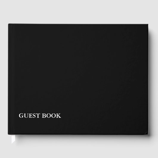 テンプレートDIY変更色の追加フォト文字色 ゲストブック (正面)