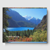 テンプレートDIY変更色の追加フォト文字色 ゲストブック (正面)