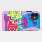 テンプレートiPhone 4/4Sケース – カスタマイズ Case-Mate iPhoneケース (裏面(横))