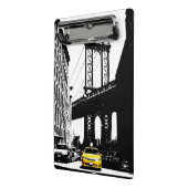テンプレートNYCイエロータクシブルックリンブリッジニューヨーク ミニクリップボード (アングル2)