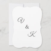 テンプレートRSVPカード (裏面)