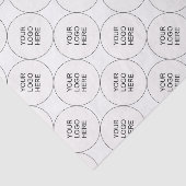 テンプレートUpload Business Logo Hereプロモーション 薄葉紙 (詳細)