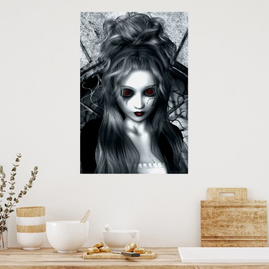 テンプ忘れト・ゴシックのアートワークのポスター ポスター (キッチン)