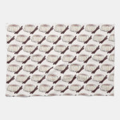 テンベルクプエルトリカニューイヤーココナッツプリン キッチンタオル (横)