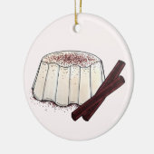 テンベルクプエルトリカニューイヤーココナッツプリン セラミックオーナメント (左)