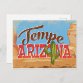 テンペアリゾナヴィンテージ旅行 ポストカード (正面/裏面)