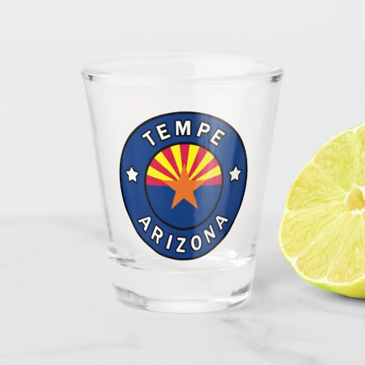 テンペアリゾナ ショットグラス (正面)