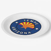 テンペアリゾナ ペーパープレート (アングル)