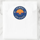 テンペアリゾナ 楕円形シール (バッグ)