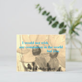 テンペスト・シェイクスピア葉書 ポストカード (スタンド正面)