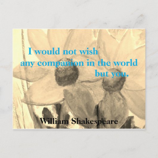 テンペスト・シェイクスピア葉書 ポストカード (正面)