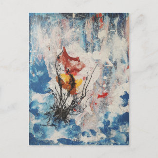 テンペスト – 抽象芸術バイジーンフォルツミニプリント ポストカード