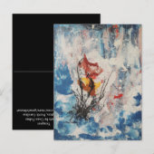 テンペスト – 抽象芸術バイジーンフォルツミニプリント ポストカード (正面/裏面)