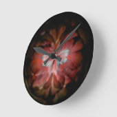 テンペスト（赤） ラウンド壁時計 (傾斜)