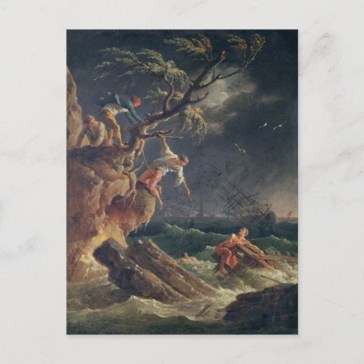 テンペスト， c.1762 ポストカード (正面)