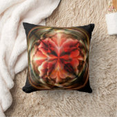 テンペストII （両面 – 赤と青） クッション (ブランケット)