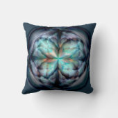 テンペストII （両面 – 赤と青） クッション (裏面)