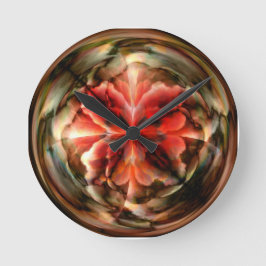 テンペストII （赤） ラウンド壁時計