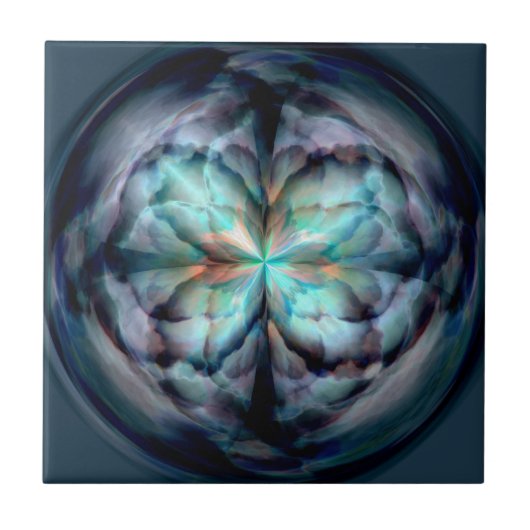 テンペストII （青） タイル (正面)