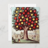 テンペランスの木， 1872 ポストカード (正面/裏面)