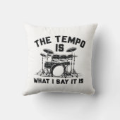 テンポは私の言うことだ クッション (裏面)