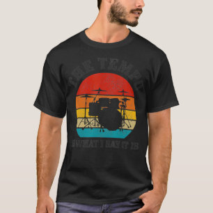 テンポは私の言う通りヴィンテージおもしろいドラム Tシャツ